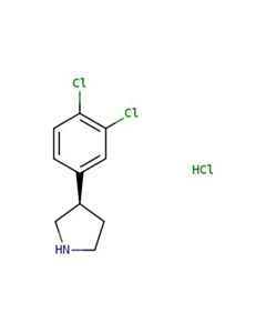 Astatech (R)-3-(3,4-DICHLOROPHENYL)PYRROLIDINE HCL; 5G; Purity 95%; MDL-MFCD22573818